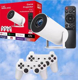 Proiettore X300MAX 4K Android 11 + Giochi Retro