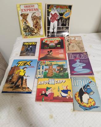 fumetti Eternauta, Linus e altri
