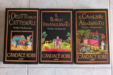 Lotto 3 Libri C. Robb-Thriller Medievali - Piemme