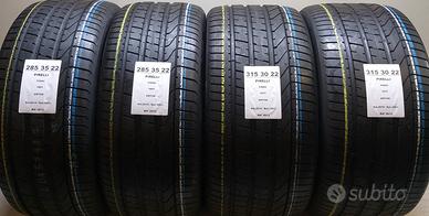 4 GOMME 285 35 22/315 30 22 PIRELLI 100% RIF3912