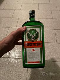 Bottiglia vuota jagermeister 1,5l