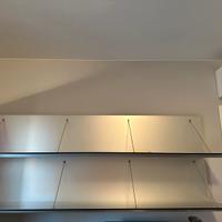 Libreria a muro acciaio B&B