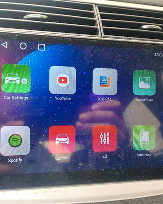 autoradio  touch screen 