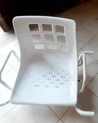 sedile girevole per vasca da bagno