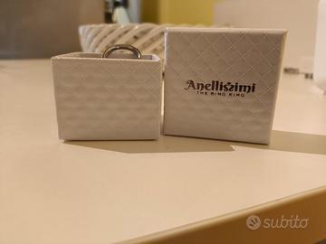 Anello unisex in acciaio 