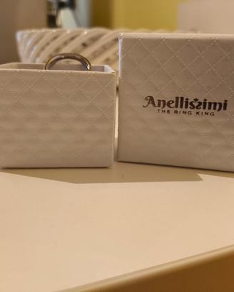 Anello unisex in acciaio 