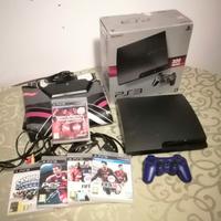 PlayStation 3 Sony PS3 bundle +tappetino +giochii
