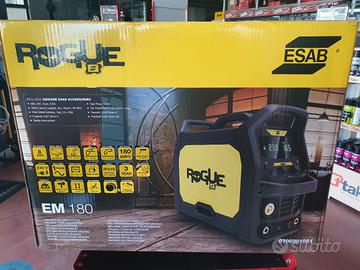 Saldatrice portatile a filo Esab Rogue EM 180