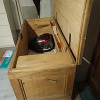 cassapanca in legno 