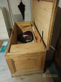 cassapanca in legno 
