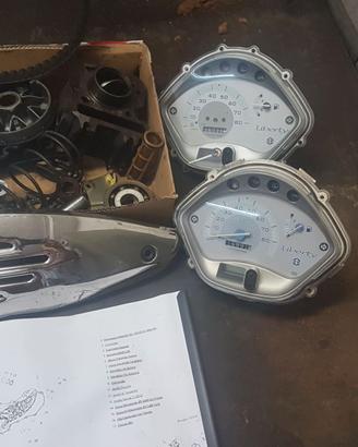 LIBERTY 50 RICAMBI ORIGINALI + ESPOLSO MOTORE