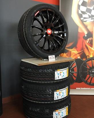 KIT CERCHI IN LEGA E GOMME 500 ABARTH DA 17 POLLIC
