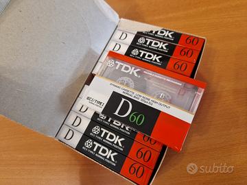 TDK Audiocassette D-60 N IEC I Type I