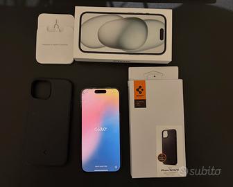 Apple iPhone 15 128GB Nero Schermo rotto