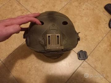 elmetto casco softair gopro