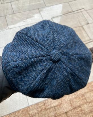 Coppola Harris Tweed scozzese blu