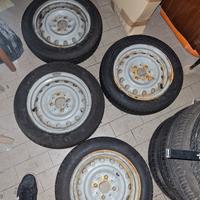 cerchi fiat 126 bis + pneumatici 135/70/13