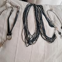 tris collane materiali vari 