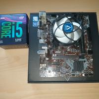 Mobo MSI h310m pro vd plus + CPU i5 9400f
