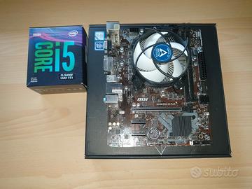 Mobo MSI h310m pro vd plus + CPU i5 9400f