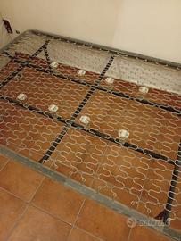 rete letto a molle 120 x 190 nuova+materassoLeggi