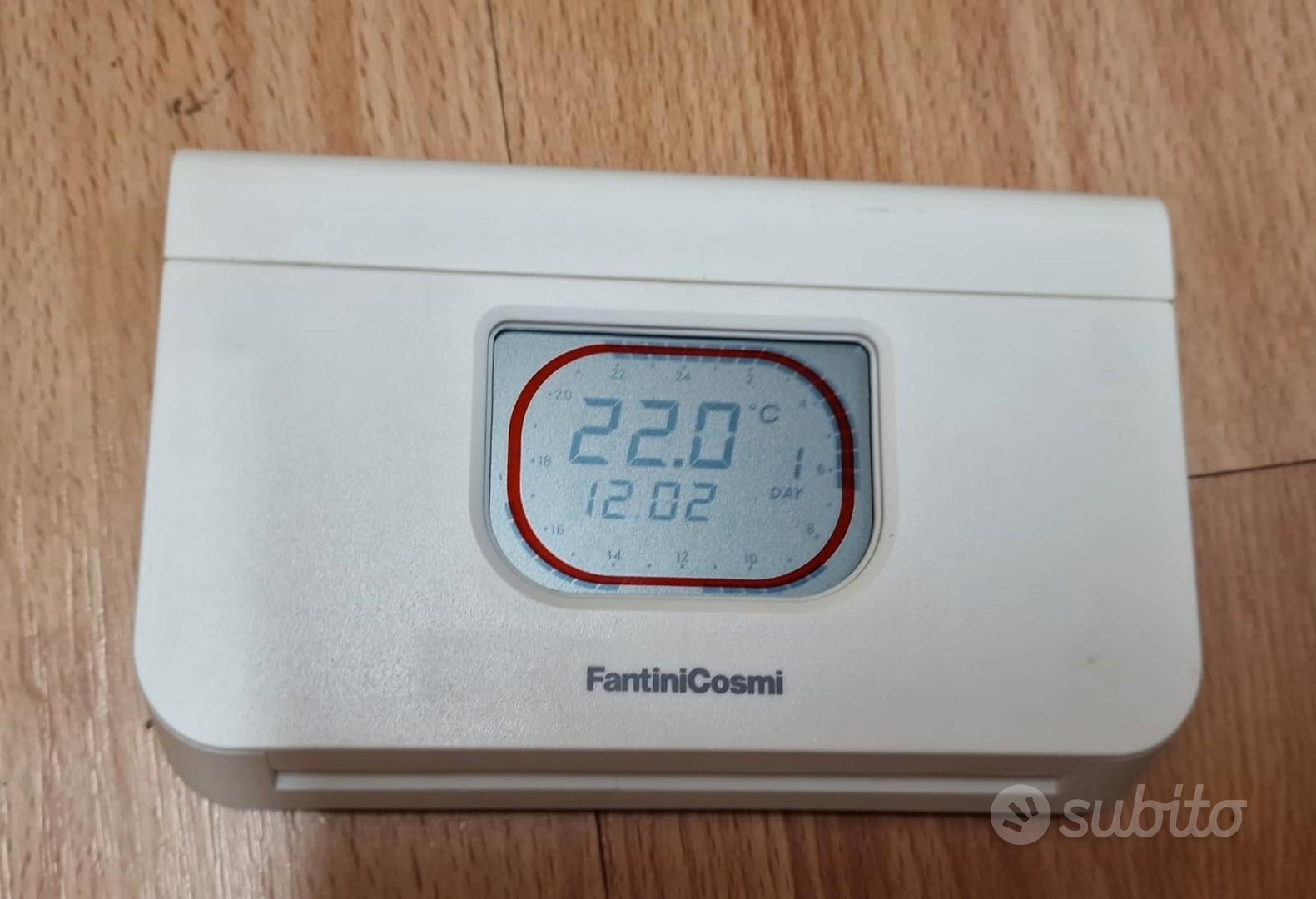 3S TERMOSTATO AMBIENTE BATTERIA FANTINI COSMI CH110 CH111 CH112 DIGITALE NUOVO