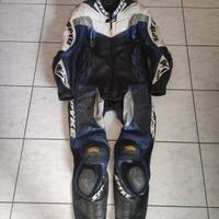 tuta pelle moto Spike four race