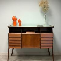 credenza teak VITTORIO DASSI cassettiera SIDEBOARD