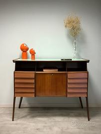 credenza teak VITTORIO DASSI cassettiera SIDEBOARD