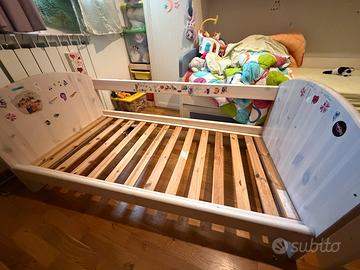 Lettino Flexa con materasso 140x70