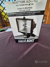 Faro Proiettore Alogeno con sensore
