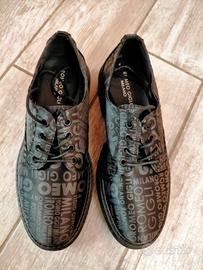 scarpe basse con carrarmato Romeo Gigli