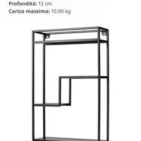 Mensola da muro nuova sncora confezionata.