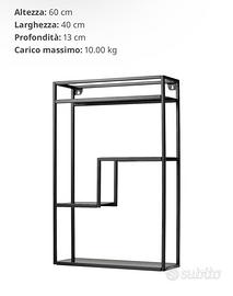 Mensola da muro nuova sncora confezionata.