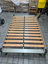 Letto una piazza e mezzo Zigflex con rete a doghe