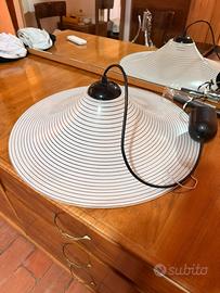 Lampadario in vetro