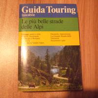 Libro anno 1990 TCI Strade delle Alpi 12 itinerari
