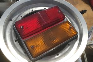 Fiat 124 Berlina Coppia Fanali Posteriori