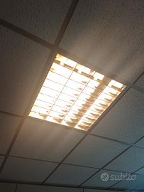 plafoniera controsoffitto 60x60 ufficio 