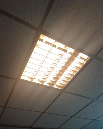 plafoniera controsoffitto 60x60 ufficio 
