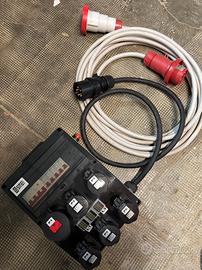 Quadro  Powerbox 32A + cavo prolunga 5m 32A