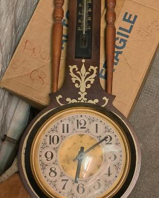 Orologio barometro igrometro vintage anni 60-70