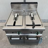 Friggitrice doppia a gas da 25 litri