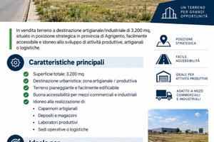 Terreno artiginale 3200mq