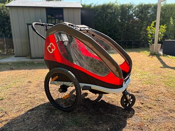Hamax Outback 2 Posti Rimorchio Bici + Passeggino