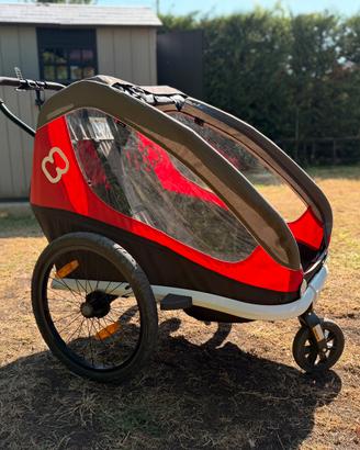 Hamax Outback 2 Posti Rimorchio Bici + Passeggino