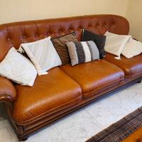 Divano letto in Pelle