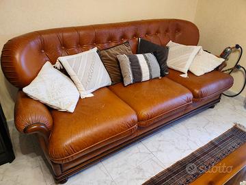 Divano letto in Pelle