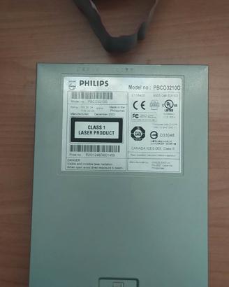 Lettore masterizzatore CD DVD Philips per PC fisso
