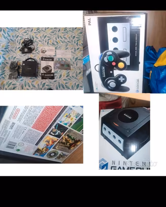 GameCube Nero PAL – Scatola e Libretti
